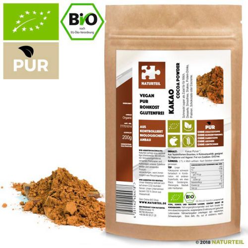 200 g Cacao Powder Organic