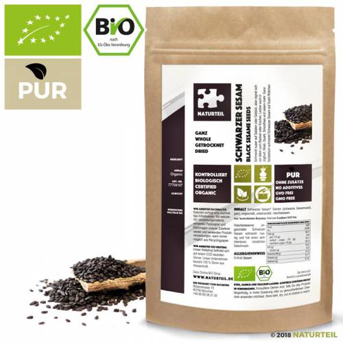 Organic Black Sesame | Naturteil ®