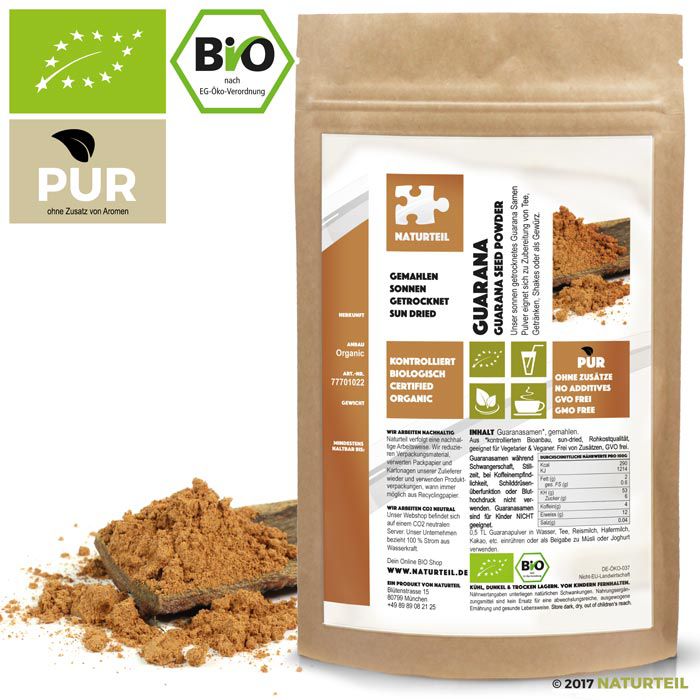 BIO Guarana Pulver