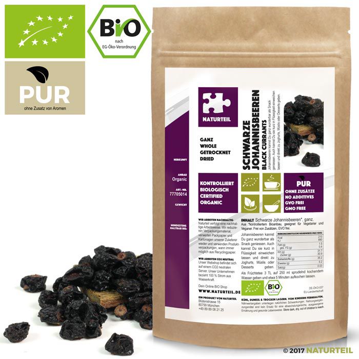 Organic Black Currants