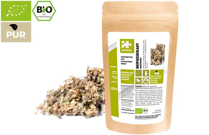 Bio Beifußkraut, geschnitten