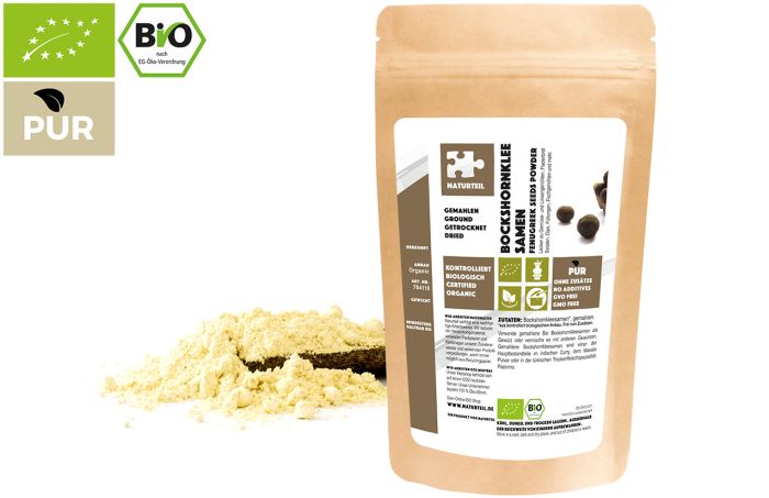 Bio Bockshornkleesamen, gemahlen
