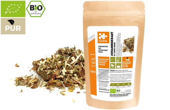 Bio Johanniskraut, geschnitten