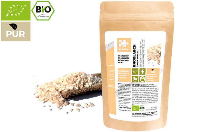 Bio Knoblauch Minced