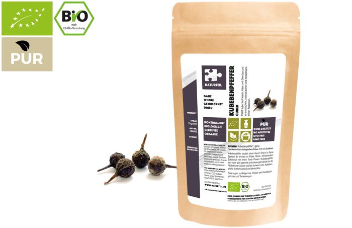 Bio Kubebenpfeffer, ganz