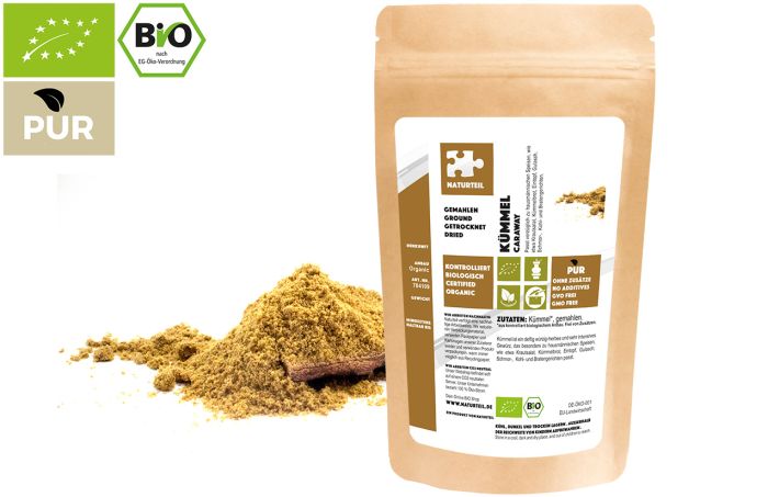 Bio Kümmel gemahlen