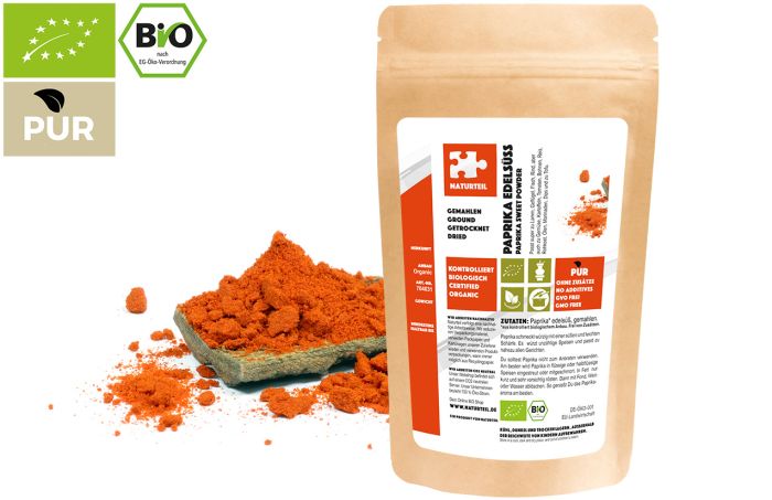 Bio Paprika edelsüß, gemahlen