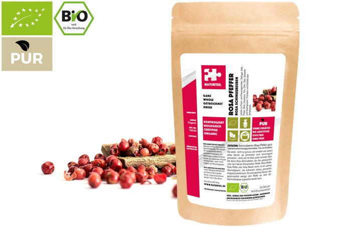 Bio Rosa Pfeffer - Schinusbeeren