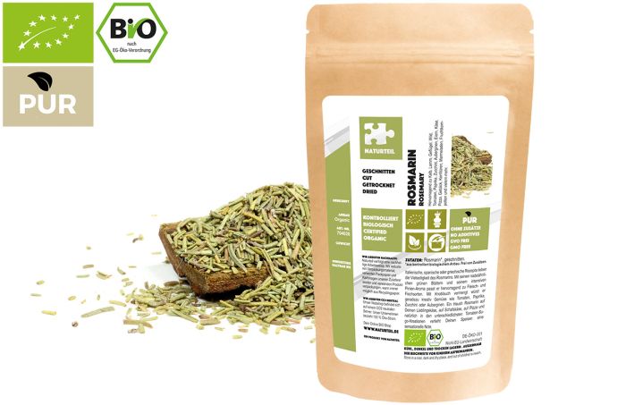 Bio Rosmarin, geschnitten