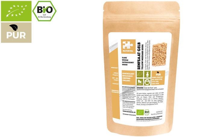 Bio Senfsaat gelb, ganz